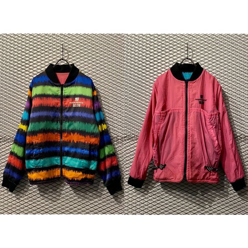 PHENOMENON × ROCSTAR × REVOLVER - Reversible MA-1 Jacket - dude online